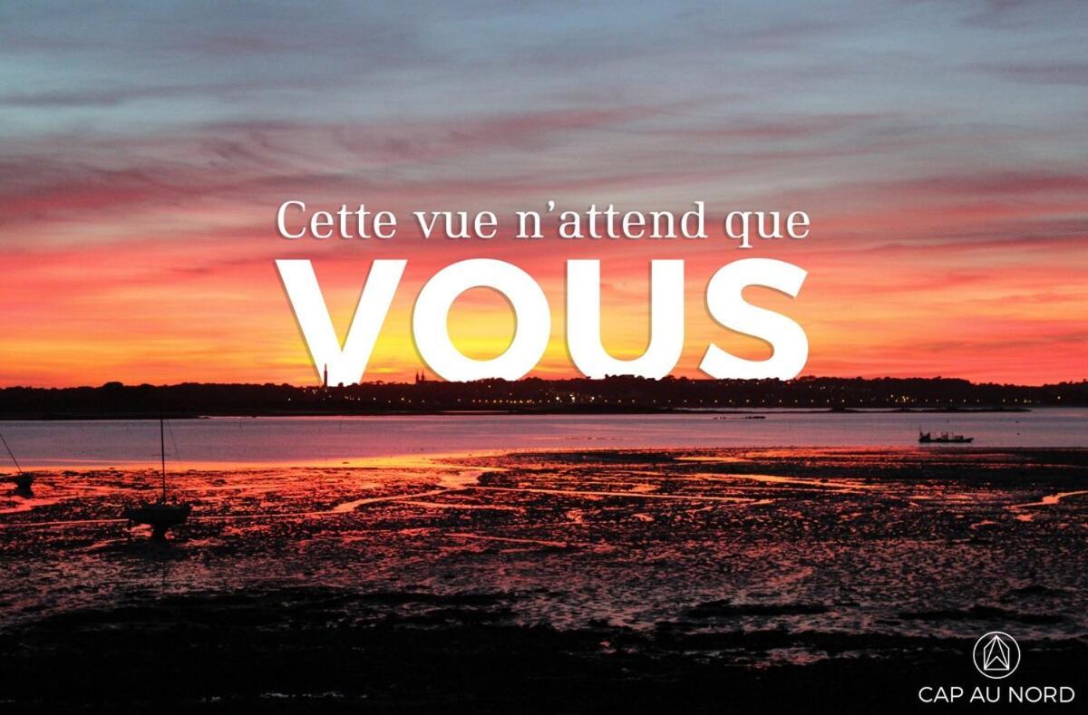Le Chantier D 'Ernest- Loft T4 Les Pieds Dans L' Eau Carantec Bagian luar foto