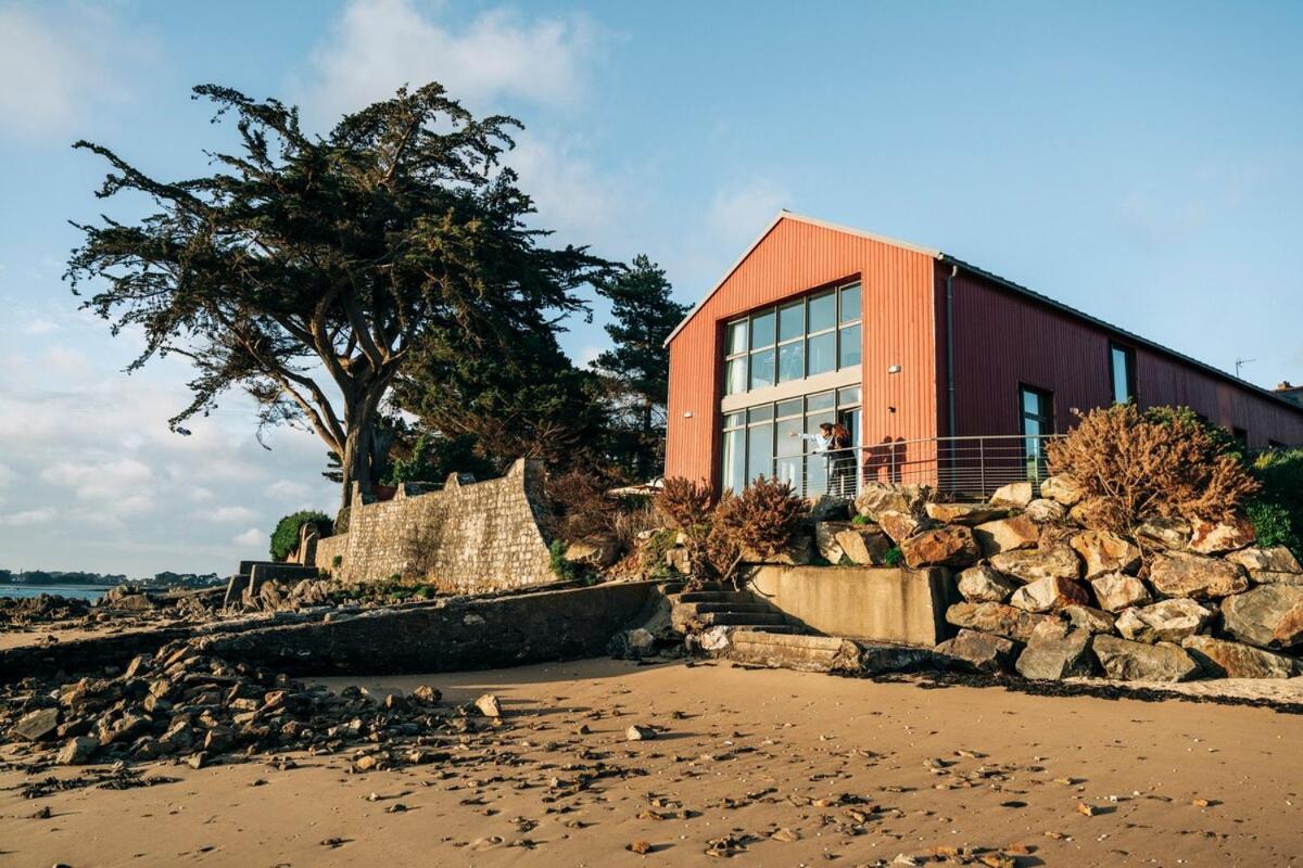 Le Chantier D 'Ernest- Loft T4 Les Pieds Dans L' Eau Carantec Bagian luar foto