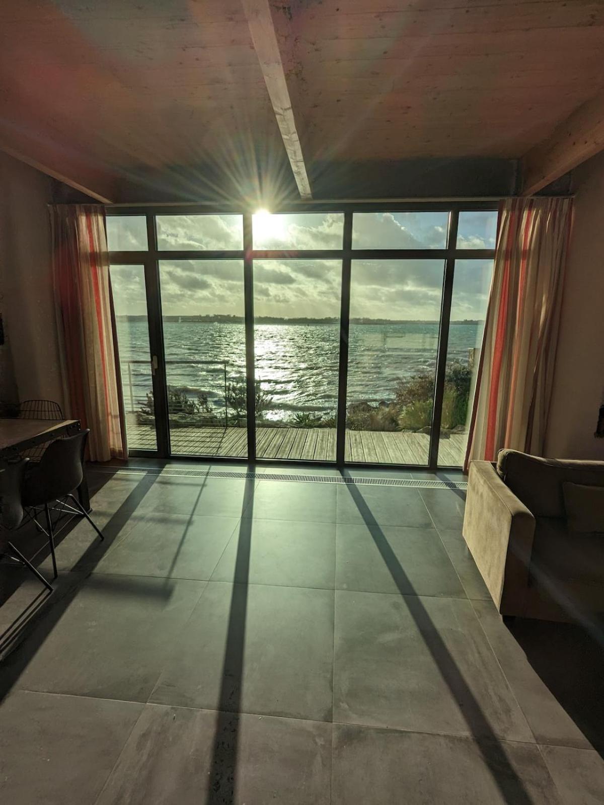 Le Chantier D 'Ernest- Loft T4 Les Pieds Dans L' Eau Carantec Bagian luar foto