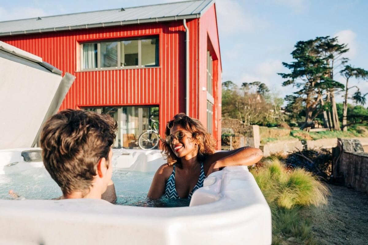 Le Chantier D 'Ernest- Loft T4 Les Pieds Dans L' Eau Carantec Bagian luar foto