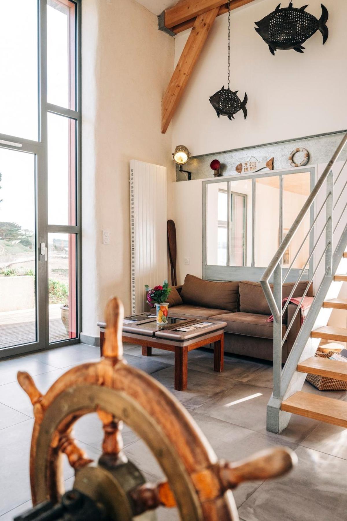 Le Chantier D 'Ernest- Loft T4 Les Pieds Dans L' Eau Carantec Bagian luar foto