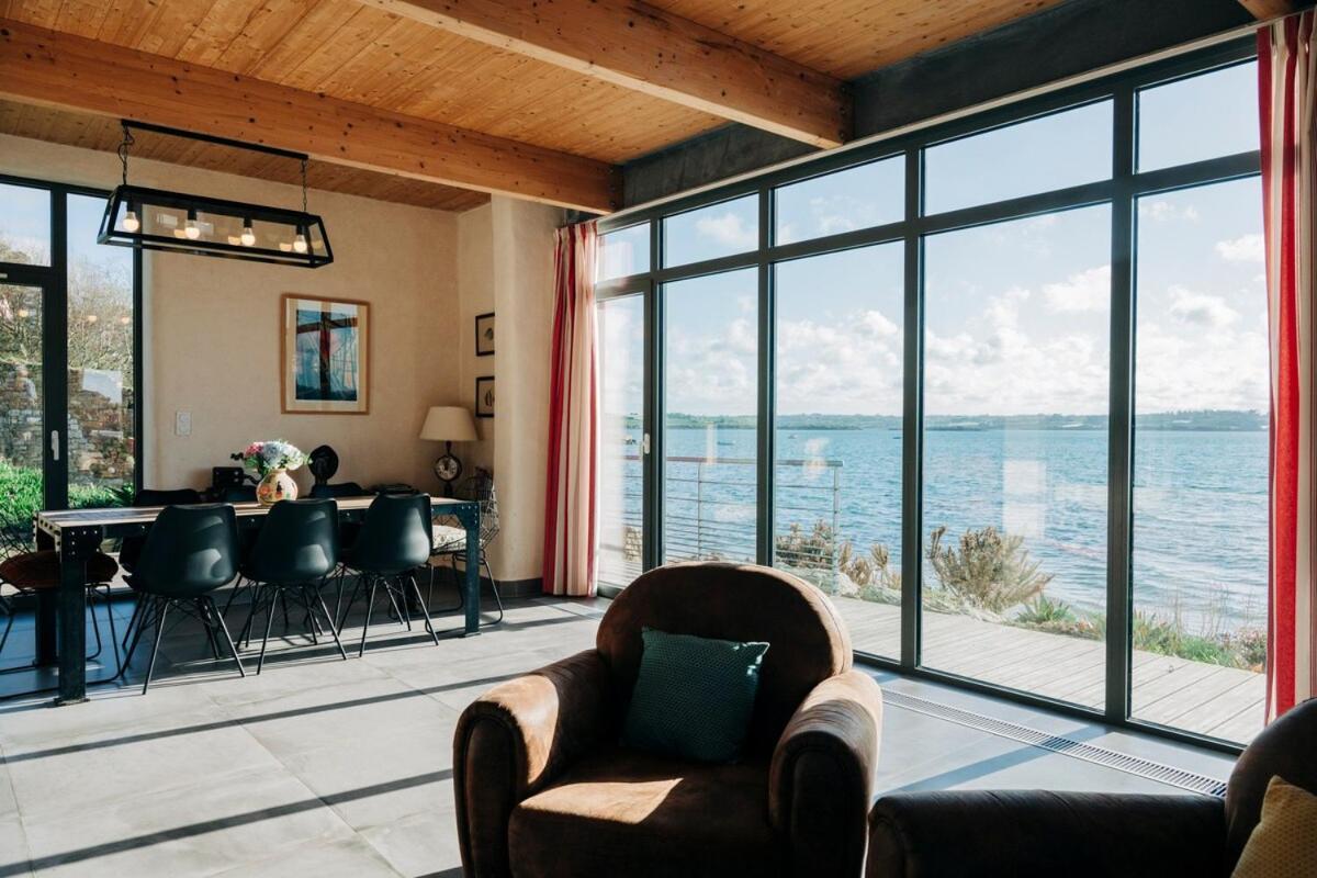 Le Chantier D 'Ernest- Loft T4 Les Pieds Dans L' Eau Carantec Bagian luar foto